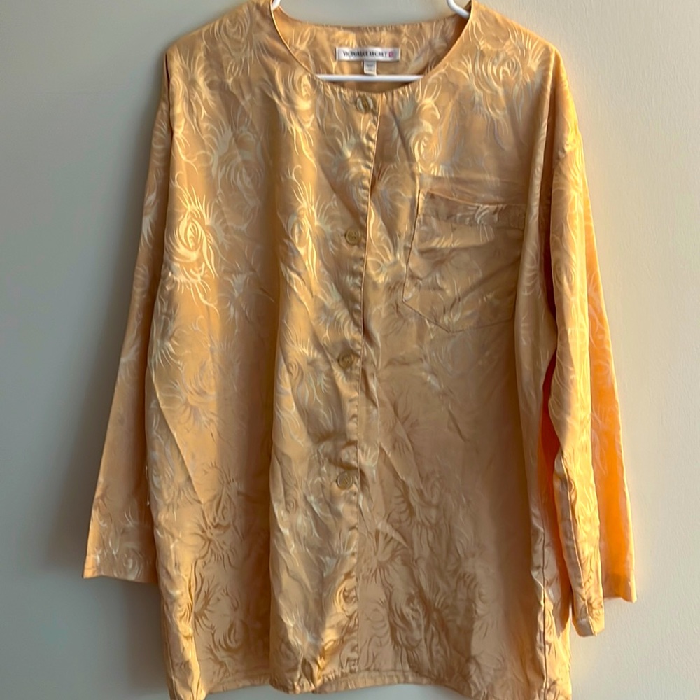 Victoria Secret gold pajama set